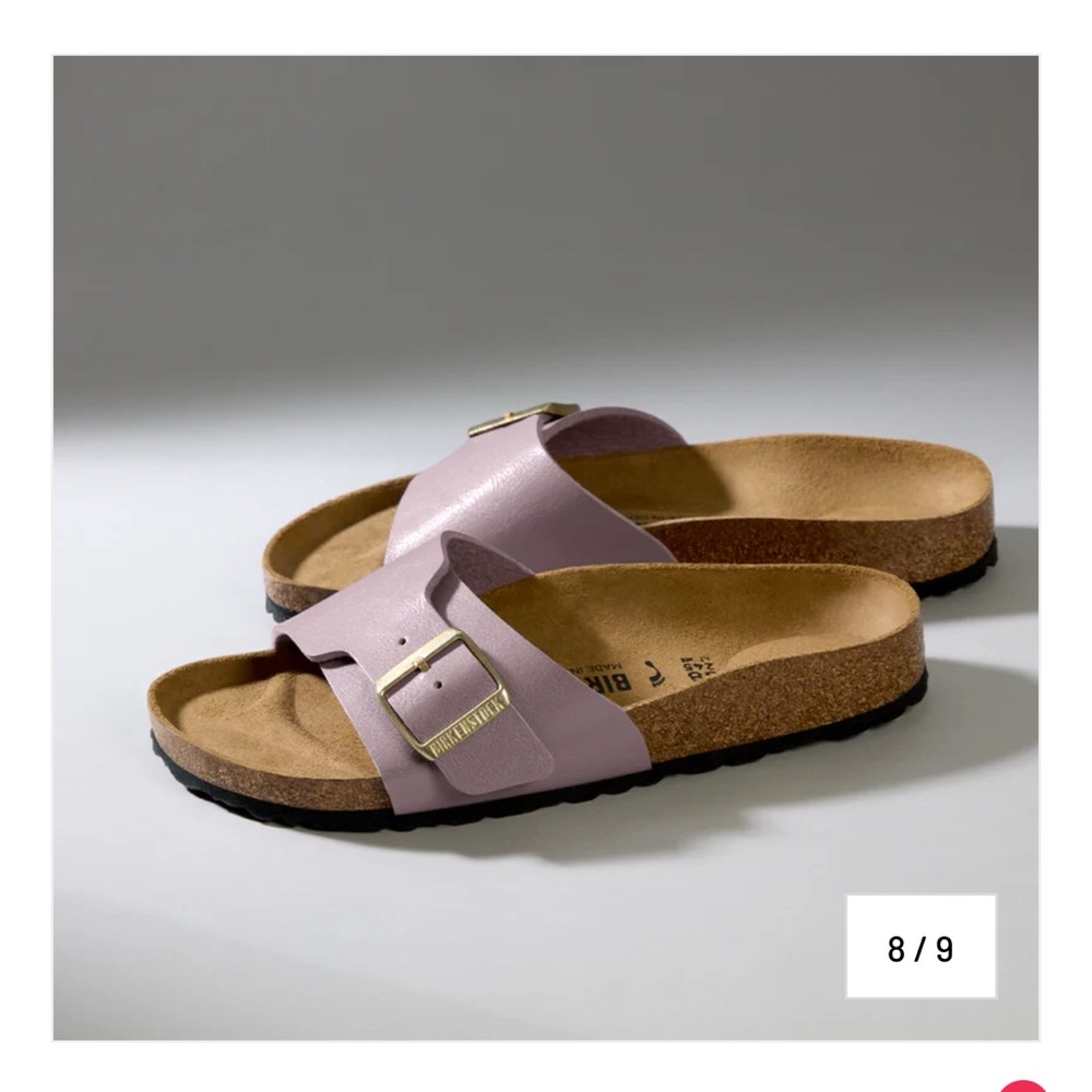 Birkenstock Catalina Graceful Faded Purple 8 (39) NWT